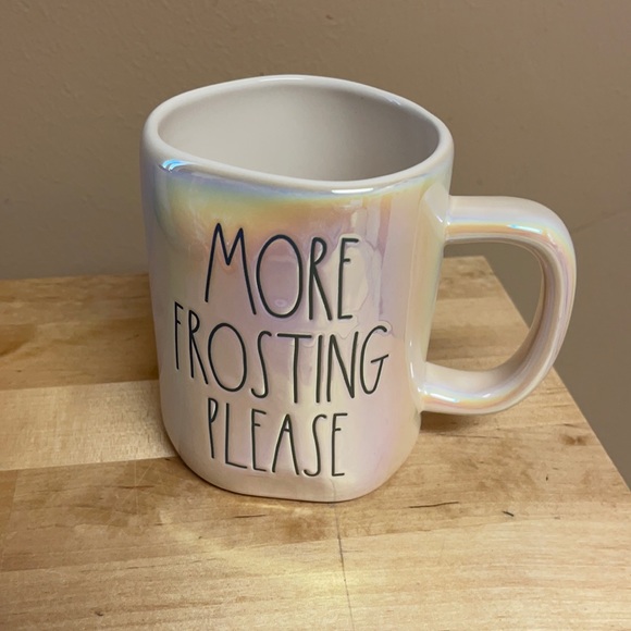 Rae Dunn Other - Rae Dunn Iridescent More Frosting Please Christmas Holiday Mug